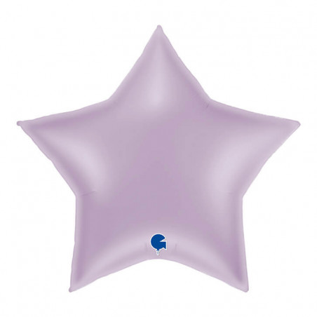 Ballon Alu Étoile XL Parme Lilas 36" 91 cm Lilac – Grabo