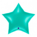 Ballon Alu Étoile XL Bleu Tiffany 36" 91 cm – Grabo