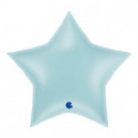 Ballon Alu Étoile XL Bleu Clair 36" 91 cm – Grabo