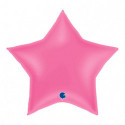 Ballon Alu Étoile XL Rose Bonbon 36" 91 cm Bubble Gum – Grabo