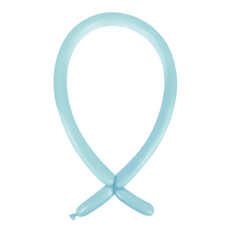 Ballons à sculpter 160 - bleu clair Modelling Pastel Blue Anagram