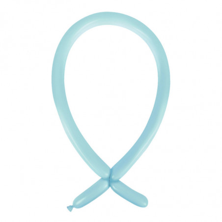 Ballons à sculpter 160 - bleu clair Modelling Pastel Blue Anagram