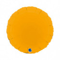Ballon Alu Rond Moutarde Mat – 18" Matte Mustard – Grabo