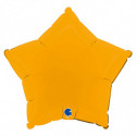 Ballon Alu Étoile Jaune Moutarde – 18" – Grabo