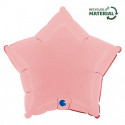 Ballon Alu Étoile Rose Pastel Mat – 18" Matte Pink – Grabo