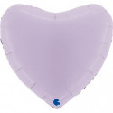 Ballon Alu Cœur Parme Pastel 91 cm (36") – Grabo