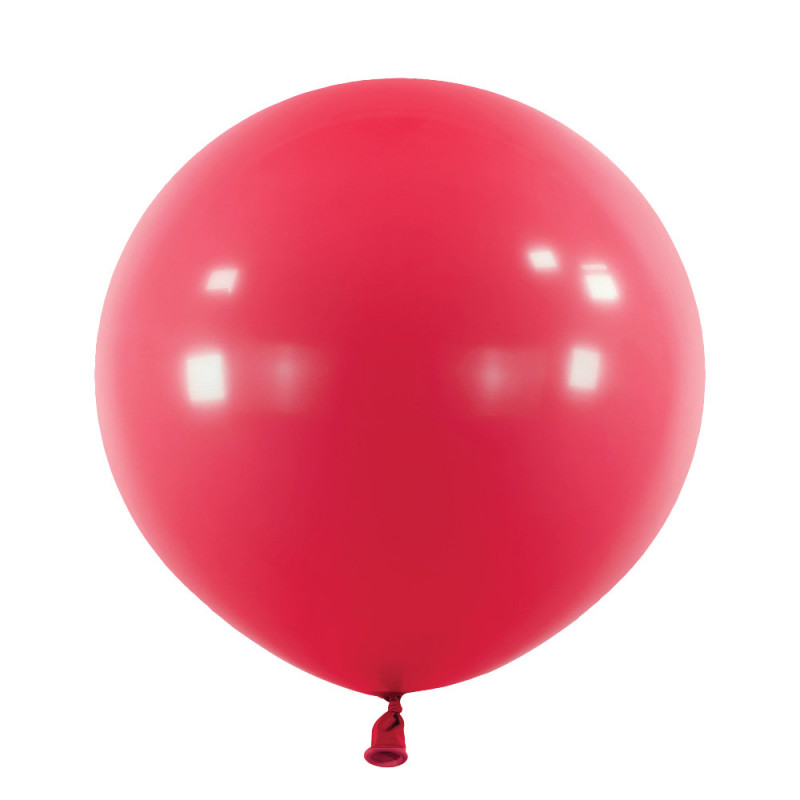Ballons latex 24" ROND - 60CM - Magenta Berry Anagram