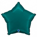Ballon Alu Étoile Vert Émeraude – 18" – Grabo