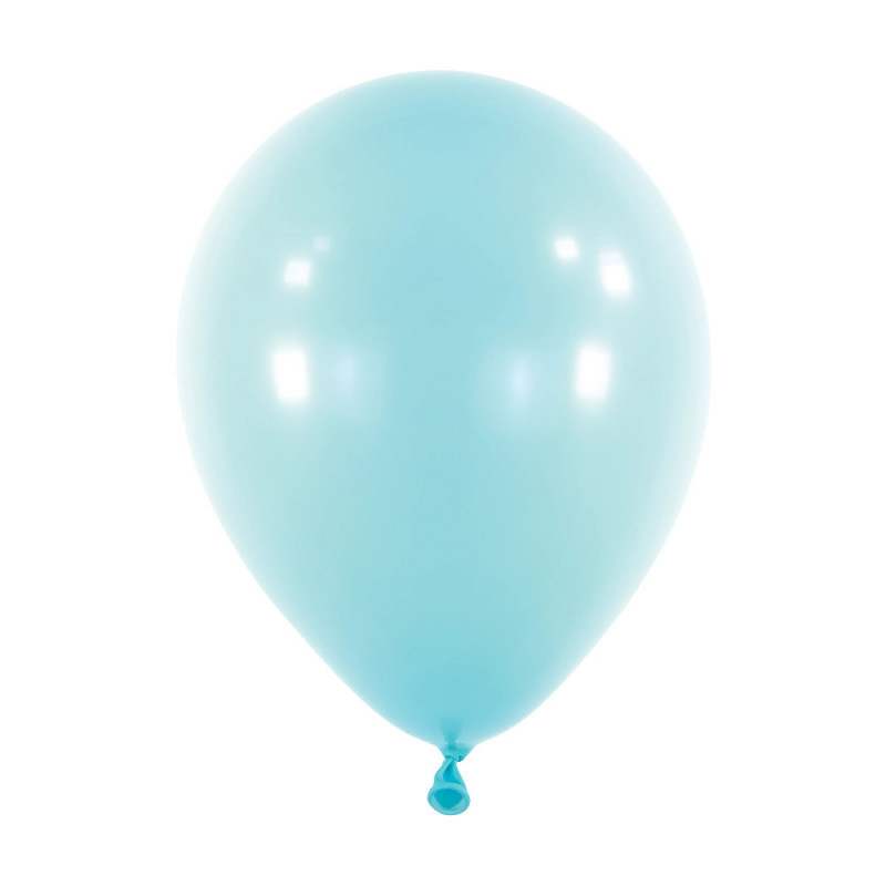 Ballons Latex 11" - 28 cm Bleu Clair Anagram Décorateur