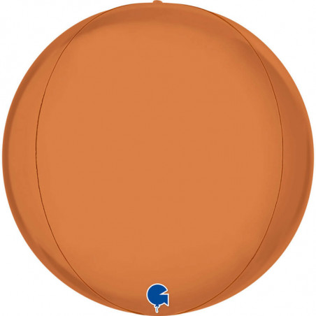 Ballon Globe Orbz Caramel 15" (38 cm) – Grabo