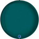 Ballon Globe Orbz Vert Émeraude 15" (38 cm) – Grabo