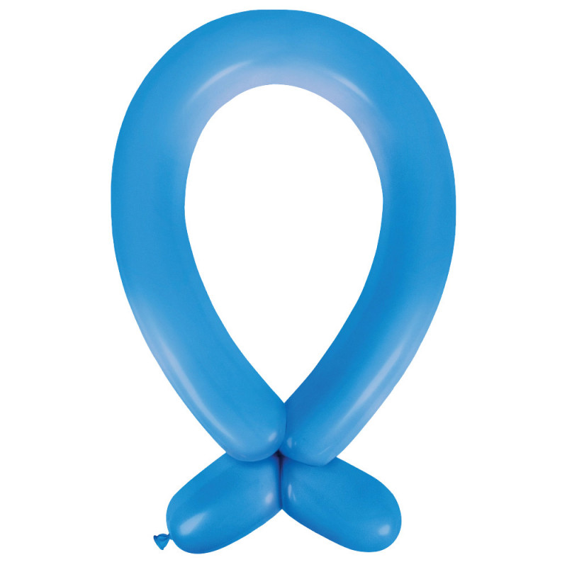 Ballons à Sculpter 360 Bleu - Lot de 50 Modelling Bright Royal Blue Anagram