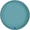 Ballon Globe Orbz Bleu Glacial 15" (38 cm) – Grabo