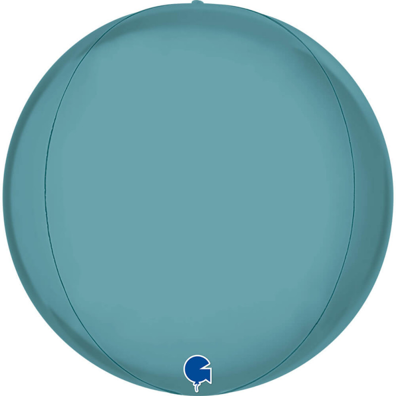 Ballon Globe Orbz Bleu Glacial 15" (38 cm) – Grabo