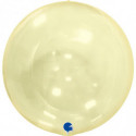 Ballon Cristal Globe 4D Jaune Transparent – Grabo