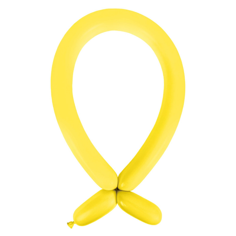 Ballons à sculpter 260 - jaune Modelling Sunshine Yellow Anagram