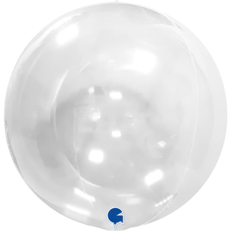 Ballon Cristal Globe Transparent 38 cm / 15 pouces – Grabo
