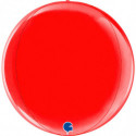 Ballon Orb Mylar Rouge – 30 cm – Grabo