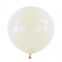 Ballons latex 24" ROND - 60CM - Blanc Frosty White Anagram