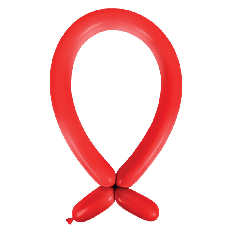 Ballons à sculpter 260 - rouge Modelling Apple Red Anagram