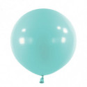 Ballons latex 24" ROND - 60CM- Bleu Caraibe Caribbean Blue Anagram
