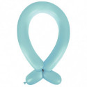 Ballons à Sculpter 360 Bleu Caraïbes - Lot de 50 Modelling Caribbean Blue Anagram