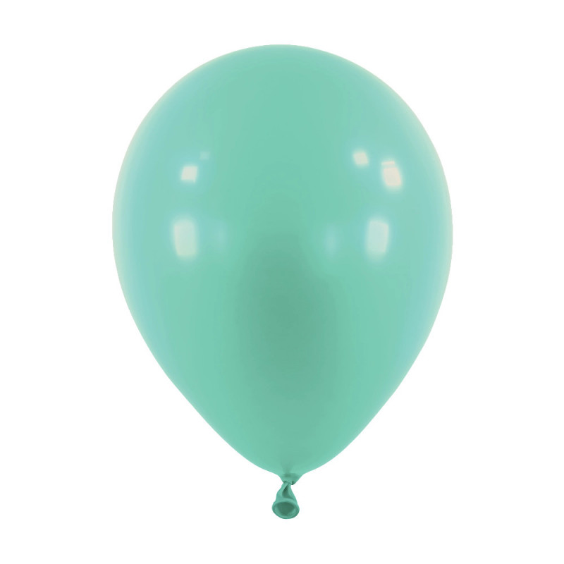 Ballons latex 11" ROND - 28CM - Vert forêt Robin's Egg Blue Anagram