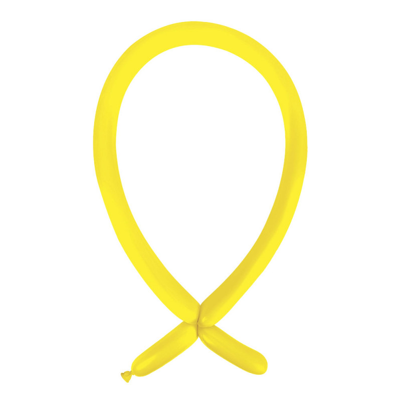 Ballons à sculpter 160 - jaune Modelling Sunshine Yellow Anagram