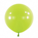 Ballons latex 24" ROND - 60CM  - Vert anis Kiwi Anagram
