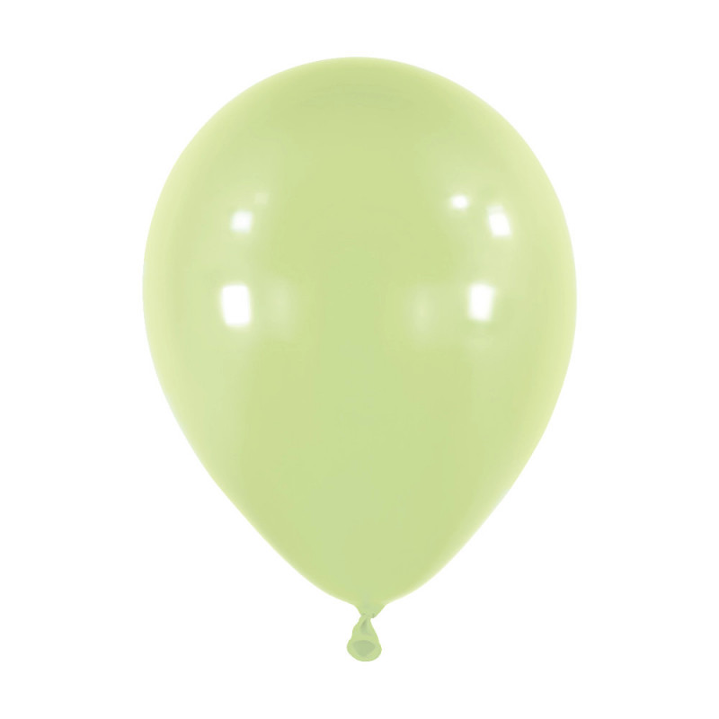 Mini Ballons latex 5" ROND - 13CM - Matcha Sage