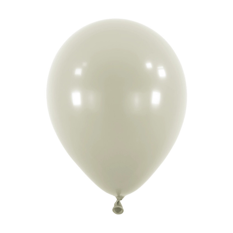 Ballons latex 11" ROND - 28CM  - Gris clair Grey Anagram