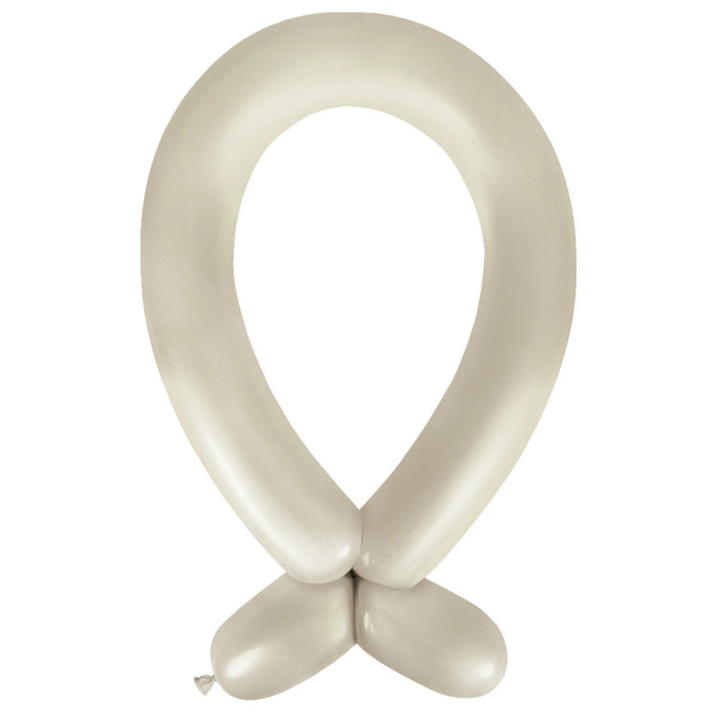 Ballons à Sculpter 360 Gris Clair - Lot de 50 Modelling Grey Anagram