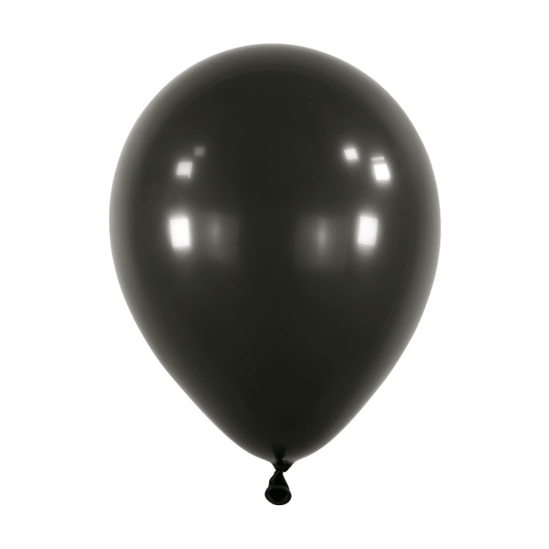 Ballons Latex 5" - 13 cm Noir Anagram