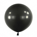 Ballons latex 24" ROND - 60CM - Noir Jet Black Anagram