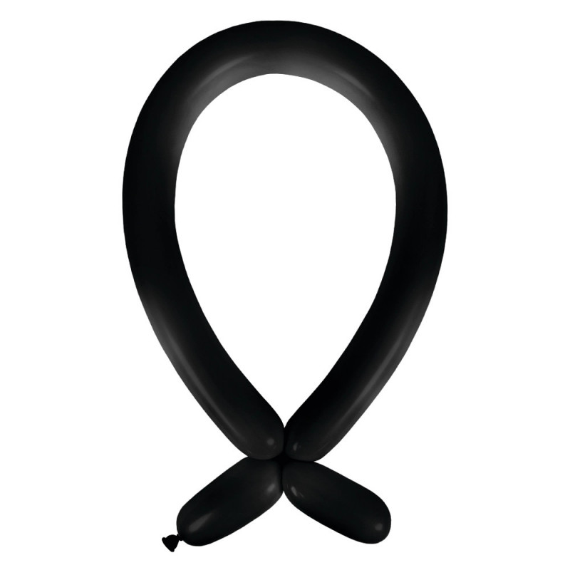 Ballons à sculpter 260 - noir Modelling Jet Black Anagram