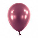 Ballons latex 11" ROND - 28CM - Bordeaux nacré Metallic Burgundy