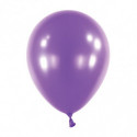 Ballons latex  11" ROND - 28CM - Violet nacré Metallic Purple Anagram