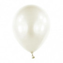Mini Ballons latex 5" ROND - 13CM  - Blanc nacré