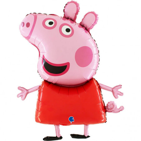 Ballon XL Peppa Pig – Peppa – 104 cm – Grabo – Licence Officielle
