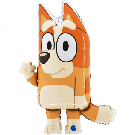 Ballon aluminium XL Bingo – Licence officielle Bluey Grabo
