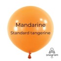 Ballons latex 18" ROND - 45CM - Mandarine Anagram