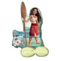 Ballon AirLoonz Vaiana avec Hei Hei et Pua – 99 cm – Anagram