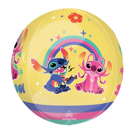 Ballon Orbz Stitch et Angel Summer Disney