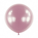 Ballons latex 24" ROND - 60CM  - Rose pastel chromé Satin Luxe Pastel Pink Anagram