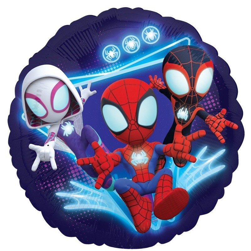 Ballon Rond Spidey & His Amazing Friends Anagram