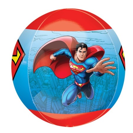 Ballon Orbz Superman – DC Comics – 38 x 40 cm