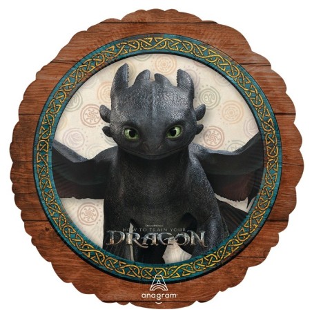 Ballon Rond Dragons DreamWorks – 45 cm – Anagram