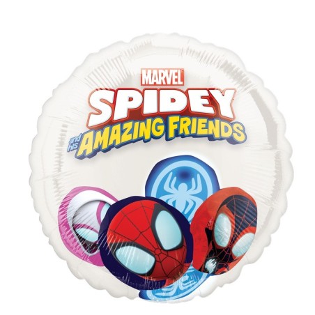 Ballon XL Insiders Spidey & His Amazing Friends – 50 x 50 cm – Anagram