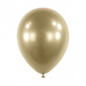 Ballons Latex 11" - 28 cm Champagne Chromé Anagram