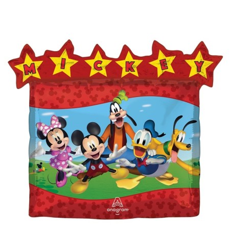 Ballon XL Mickey Clubhouse – 63 x 58 cm – Anagram